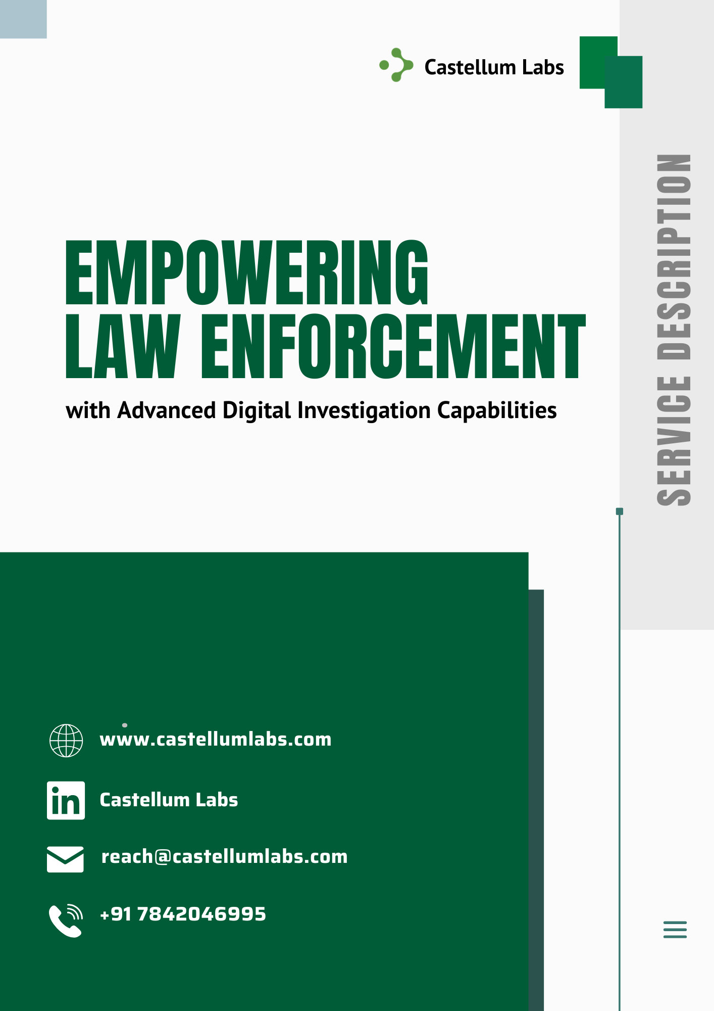 Digital Investigation Services Brochure